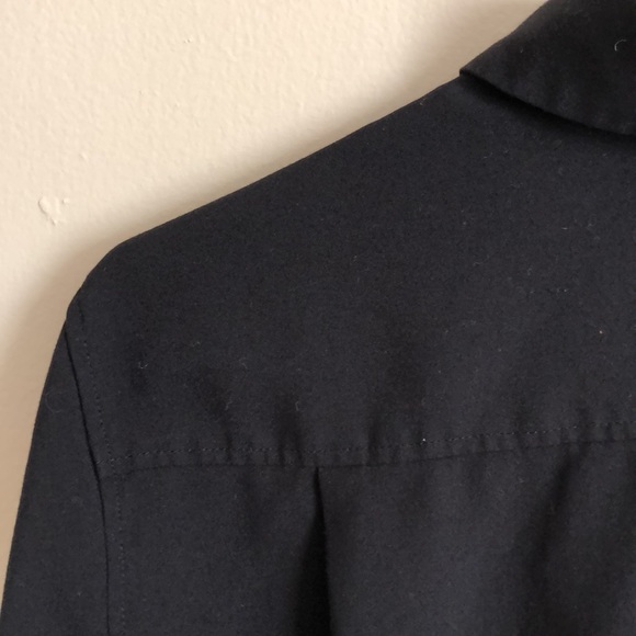 uniqlo black button up size small - Picture 7 of 8